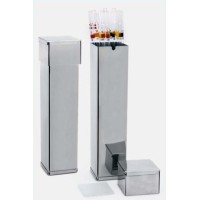 Caja de acero inoxidable para esterilizar pipetas ISOLAB 